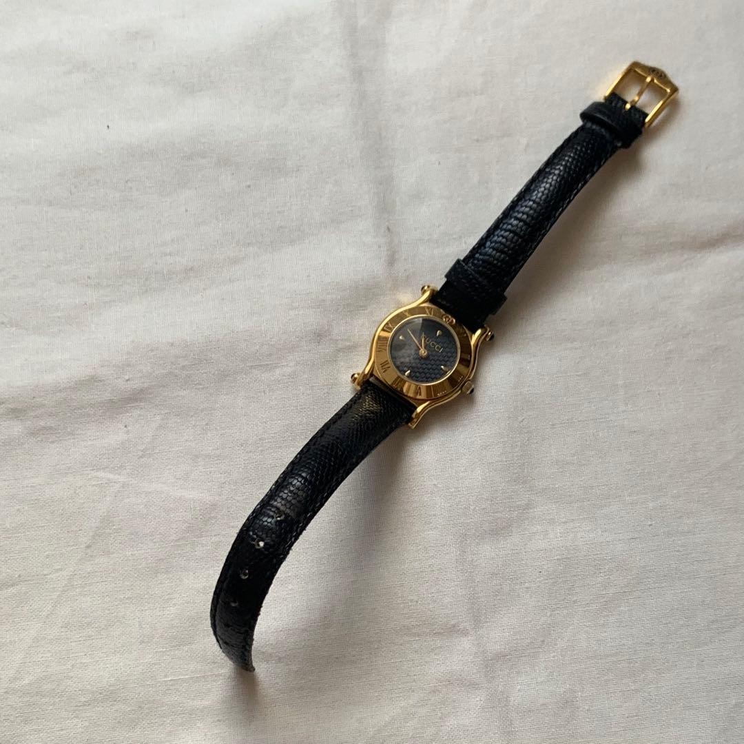 【稼働品】GUCCI■6500P レディースウォッチ　77