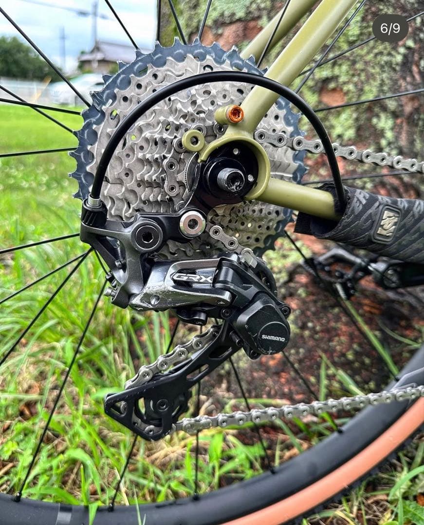 おまけ多数！フルセット！DAVOS D604 グラベルバイク　カーキ　完成車