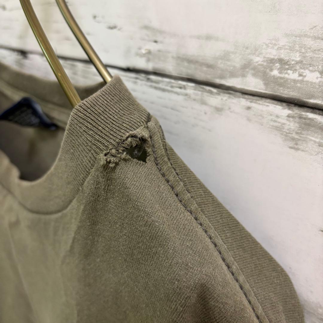 【激レア】00s 紺タグ ステューシー ロンT フォトプリント ストックロゴ L