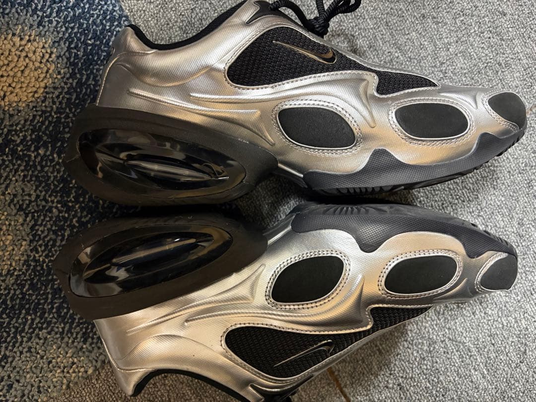 靴 NIKE AirMaxMuse llic Silver 28cm