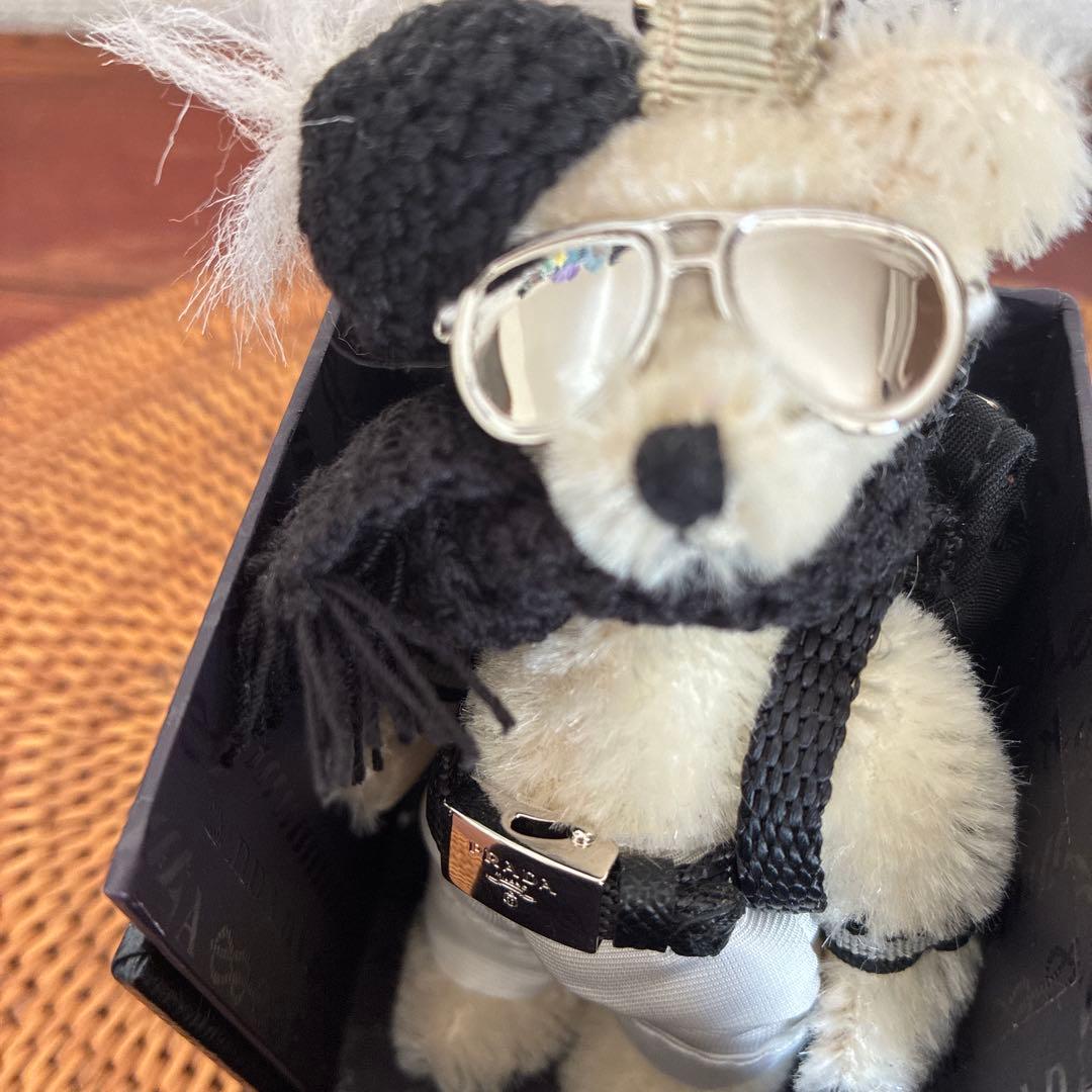 PRADA テディベア キーホルダー　キーチャーム