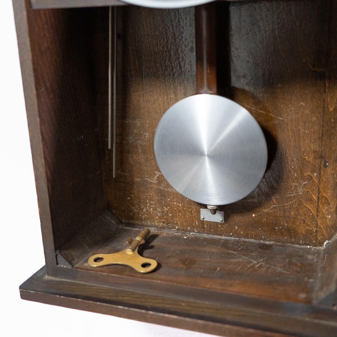 精工舎　振り子時計　昭和レトロ　オーバーホール済　動作品