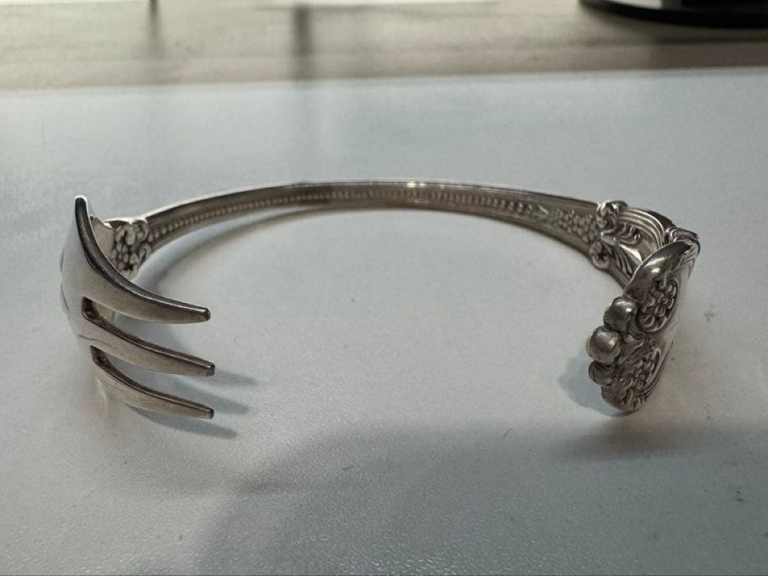 TIFFANY &Co/ティファニー/アンティークフォークバングル/カトラリー