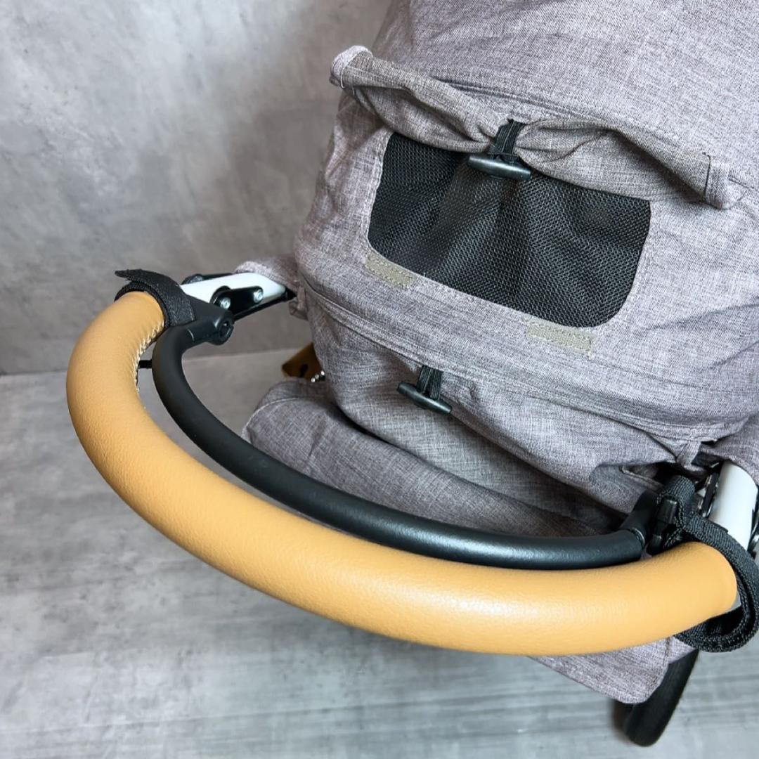 美品　エアバギー ココブレーキ　EX フロムバース ベビーカー　レインカバー付き