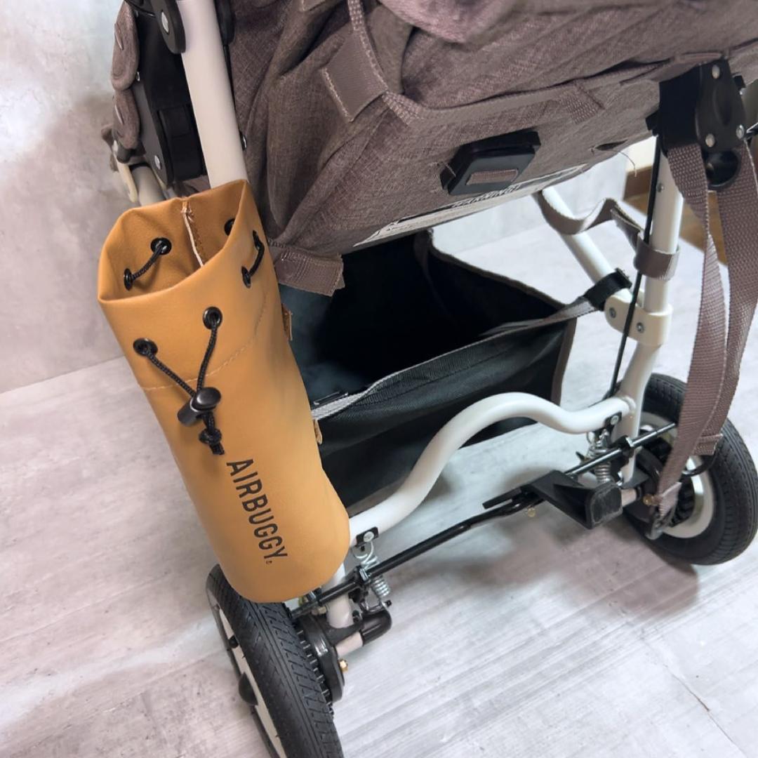 美品　エアバギー ココブレーキ　EX フロムバース ベビーカー　レインカバー付き