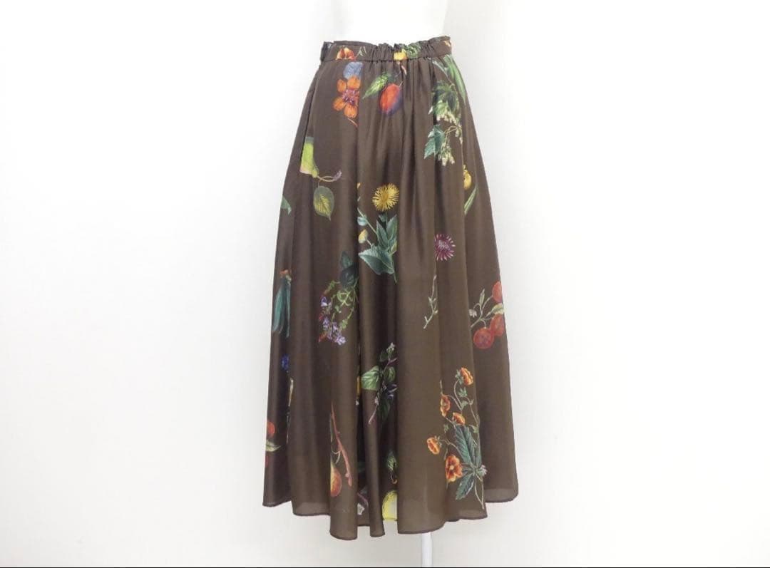 【未使用✨】CABaNGreenShower25年SSボタニカルロングスカート