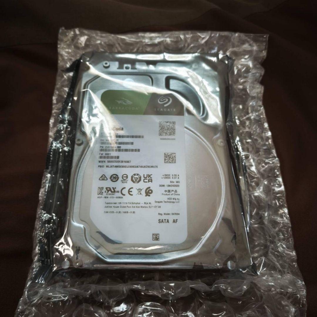 未使用品 Seagate BarraCuda 8TB ハードディスク HDD