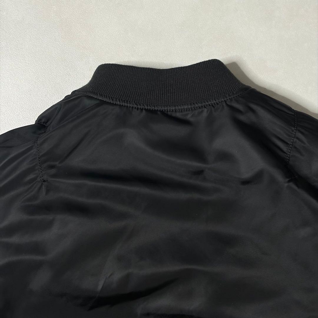 【激レア】アルファインダストリーズ MA-1 Coalitionロゴ刺繍 黒 M