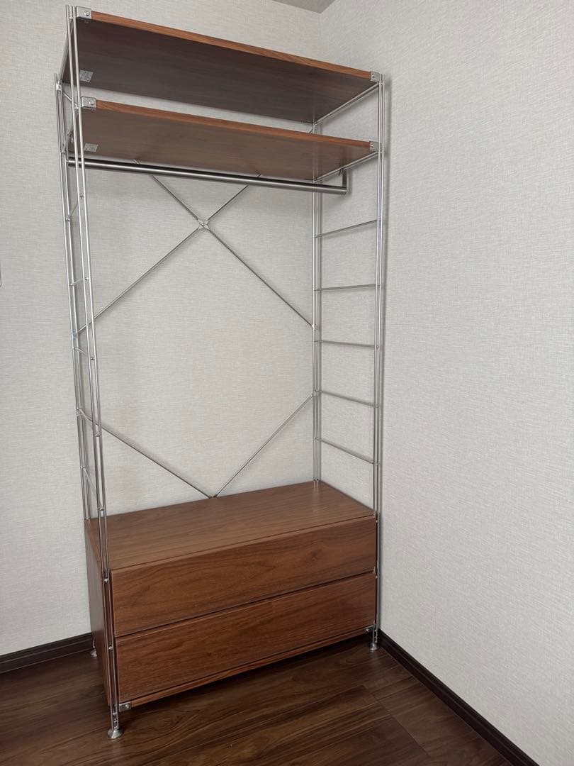 ✨美品✨ 無印良品　ステンレスユニットシェルフ　組立済みセット