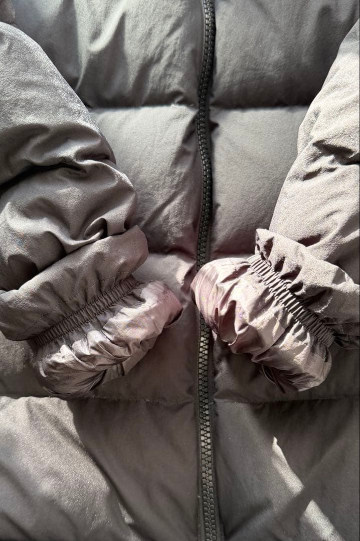 THE NORTH FACE ダウンシェルコート 黒　保存袋付き