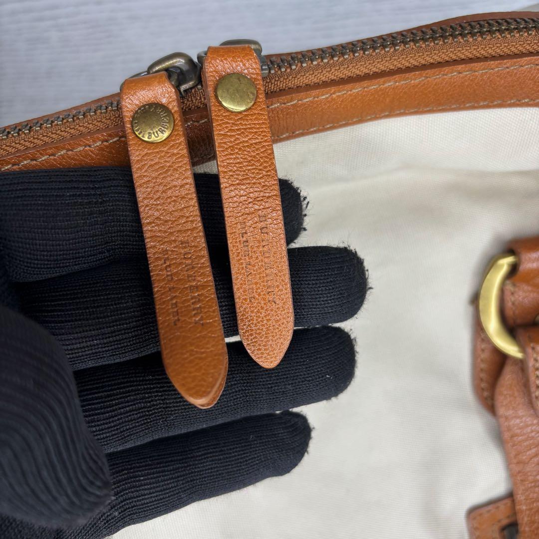 極美品　Burberryブルーレーベル　2way ボストンバッグ　旅行用　S75