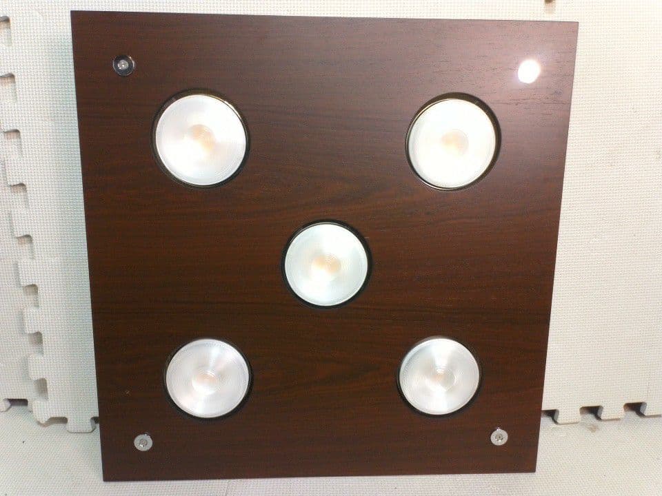 ヤマギワ　yamagiwa　木製シーリングライト 5灯 　325L-941U