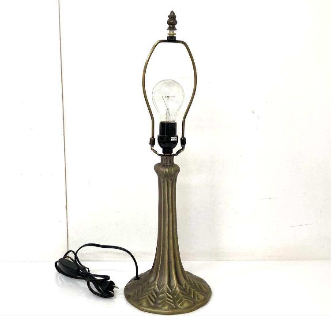 3616-P ステンドグラスランプ　葡萄文ランプ　ぶどう アンティーク