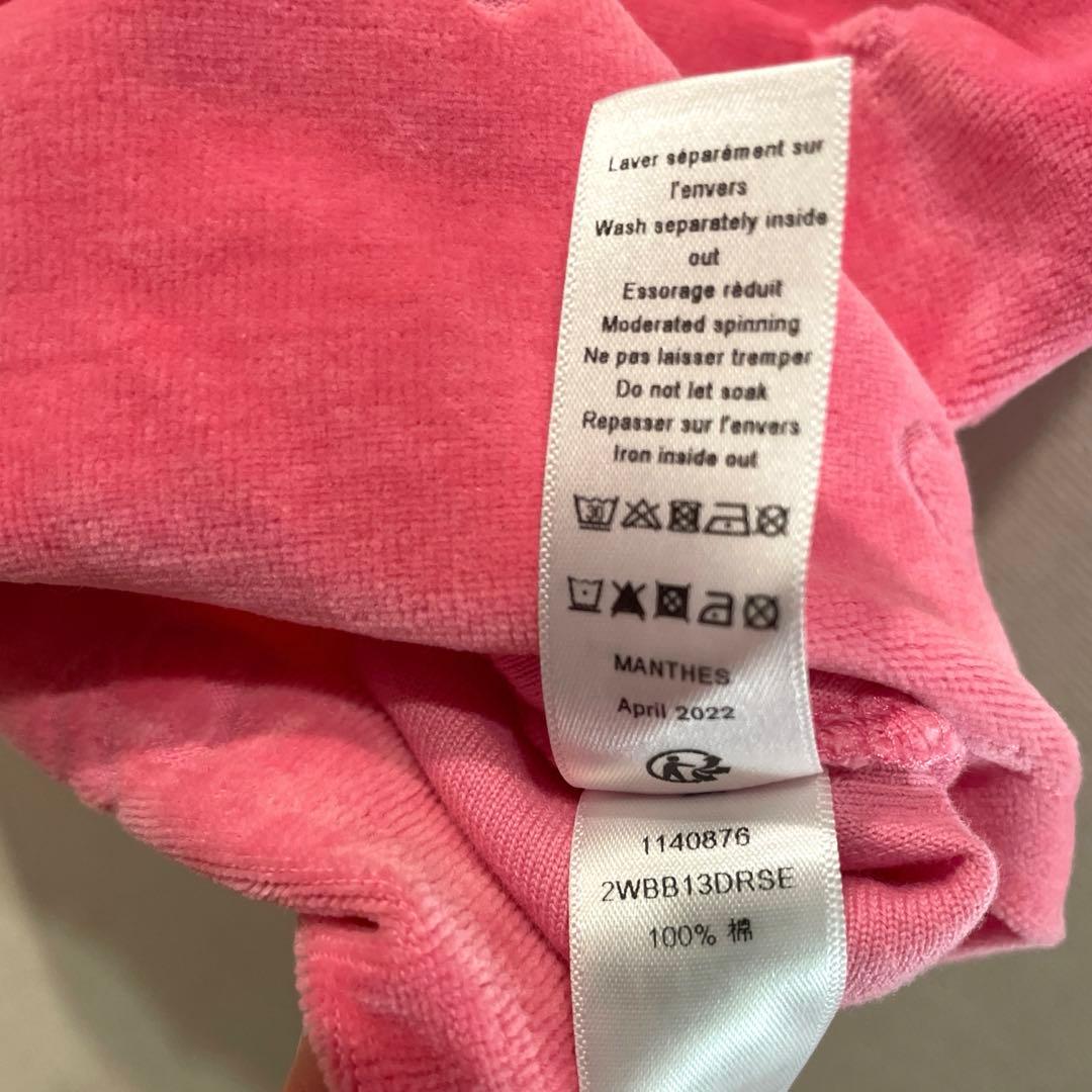 美品baby DIOR ベロアパイル　ワンピース　キッズ