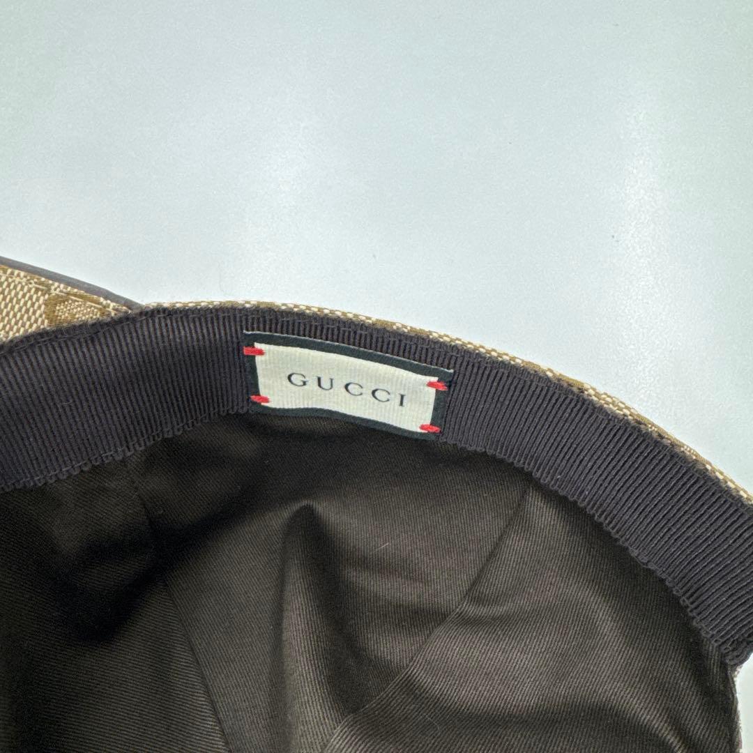 Gucci GGパターン ベースボールキャップ　Ｓサイズ