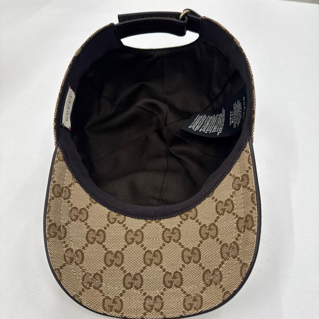 Gucci GGパターン ベースボールキャップ　Ｓサイズ