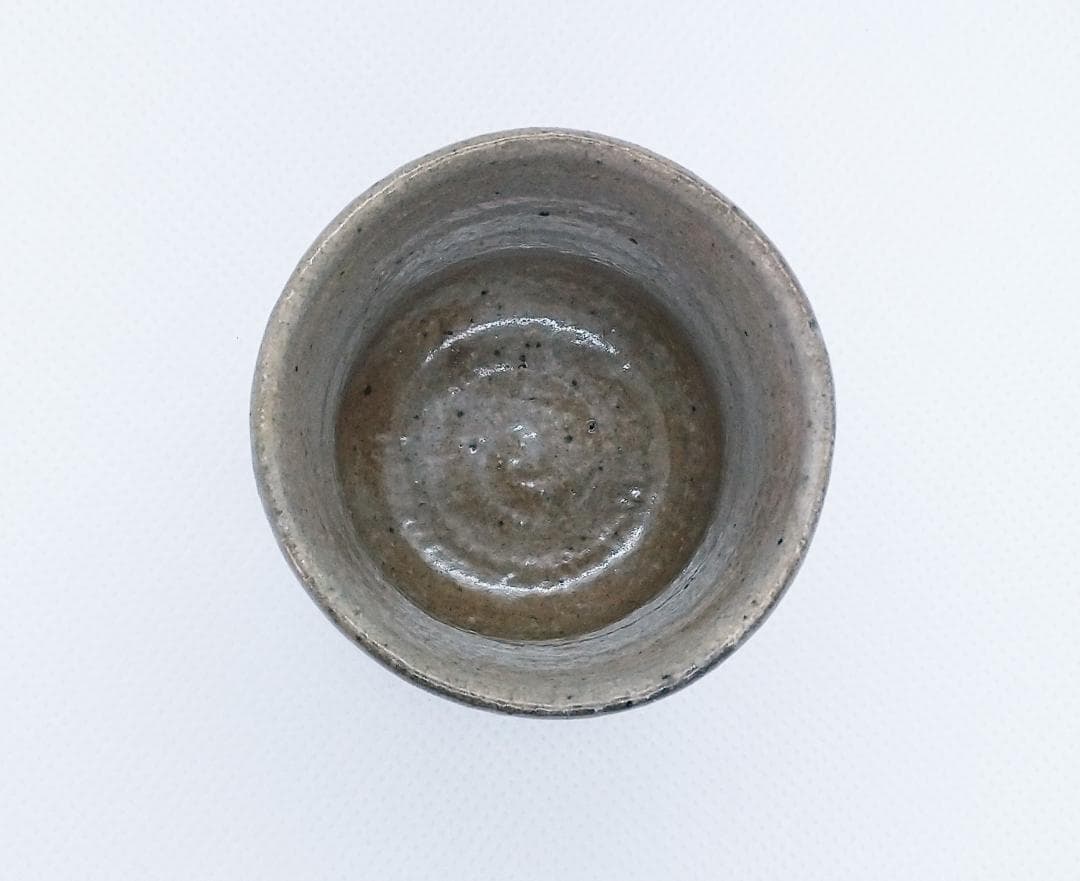 器楽屋　古唐津 無地唐津筒盃（江戸初期～桃山時代）　本物保証　酒器