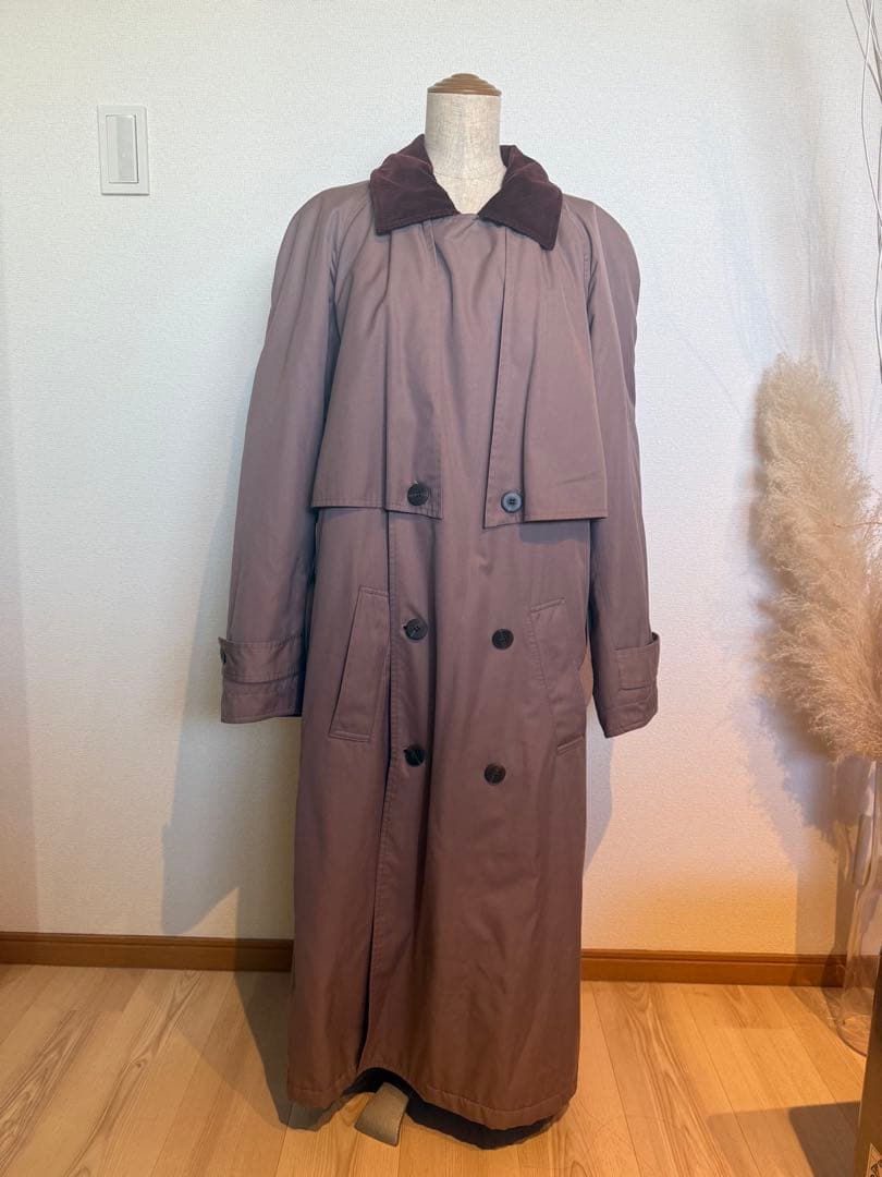 KENZO トレンチコート　ライラック