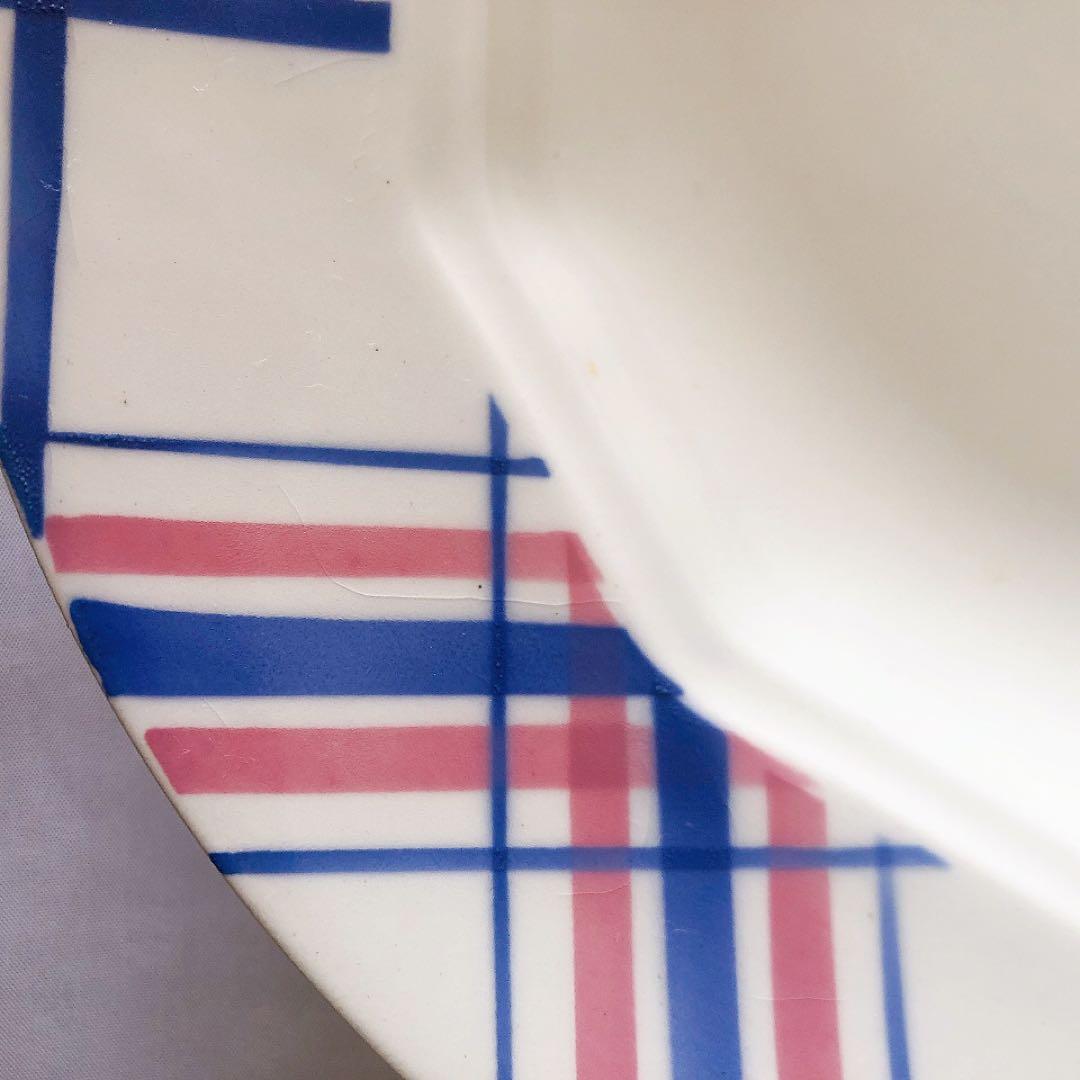 クレイユエモントロー HBCM スーププレート　A フランスアンティーク食器