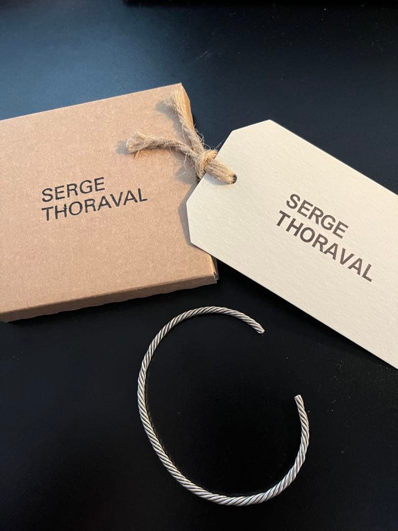Serge Thoraval セルジュトラヴァル TORSADE ねじれバングル