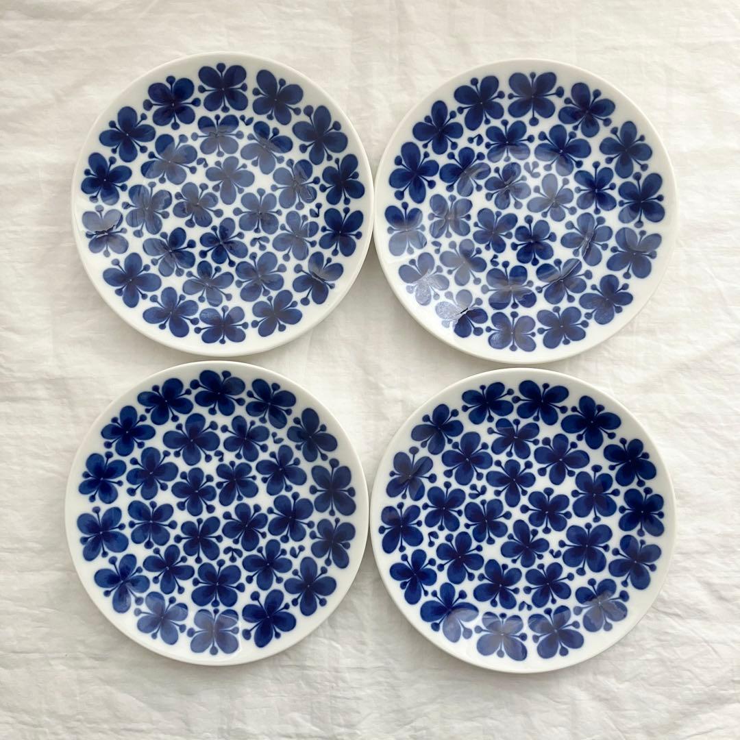 ロールストランド 17cm モナミ プレート　ヴィンテージ　4枚セット