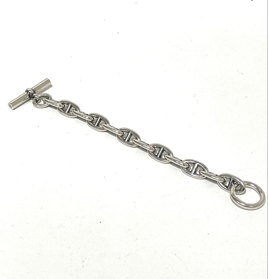 エルメス シェーヌダンクルGM 12コマ シルバー925 総重量67.5g