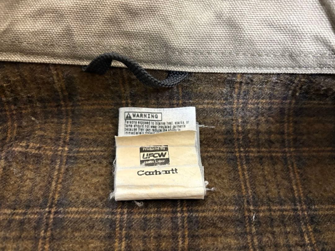 らららUSA製Carhartt J97 CHTデトロイトジャケット 極上