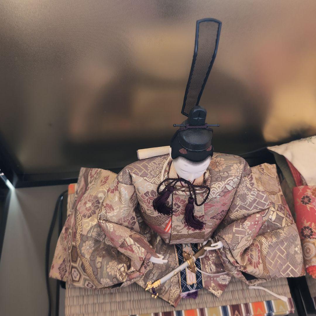 吉徳大光　雛人形二段飾　衣装着五人飾り　 2月15日迄限定出品