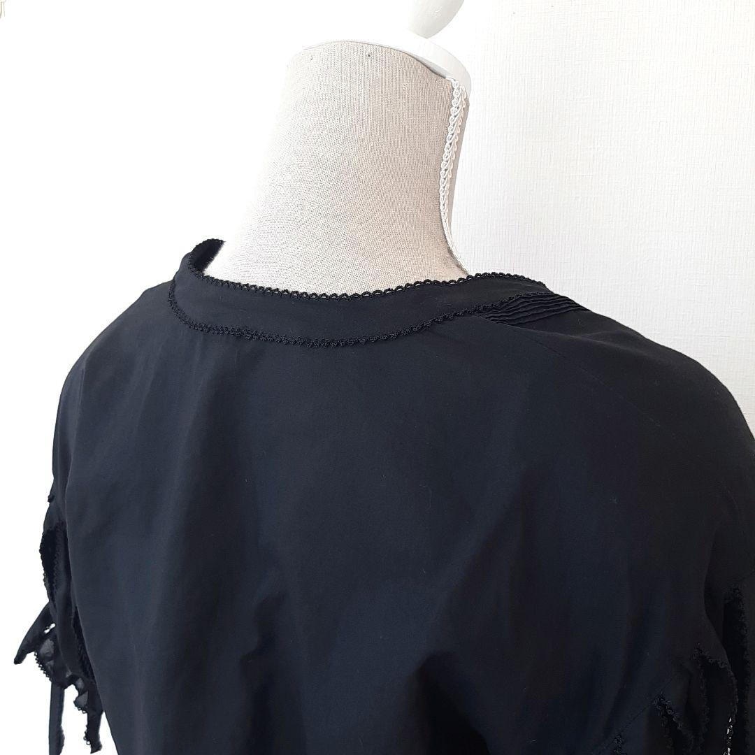 WONDERFUL WORLD カネコイサオ　ブラウス　ピコフリル　ロリータ