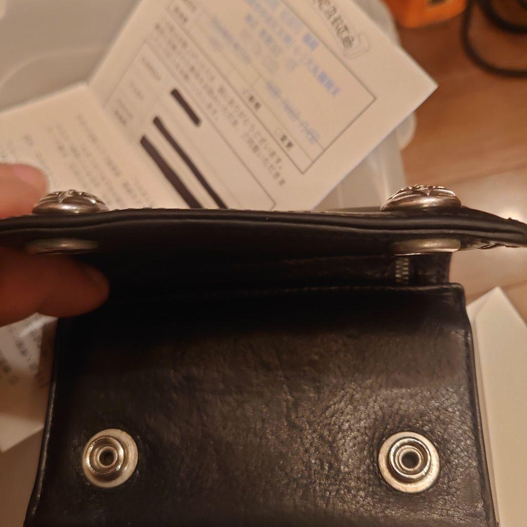 クロムハーツ　最終値下げ　 3フォールド　スター　ウォレット