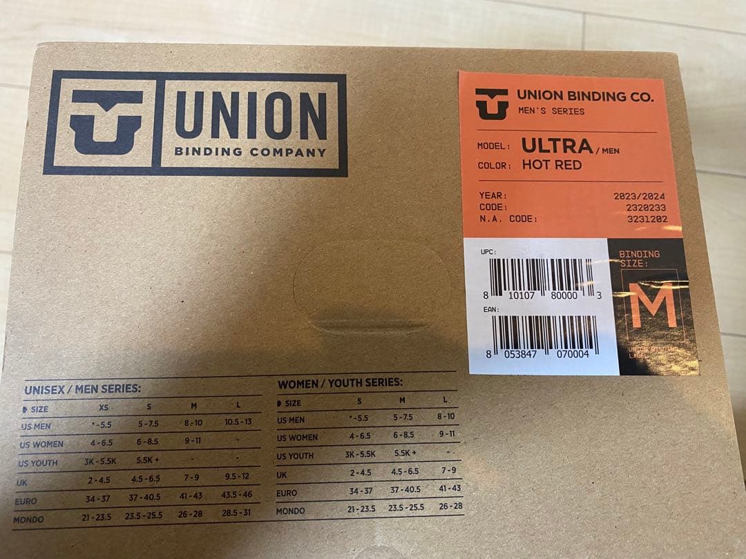 た*ん様 UNION STRONGER スノーボードビンディング