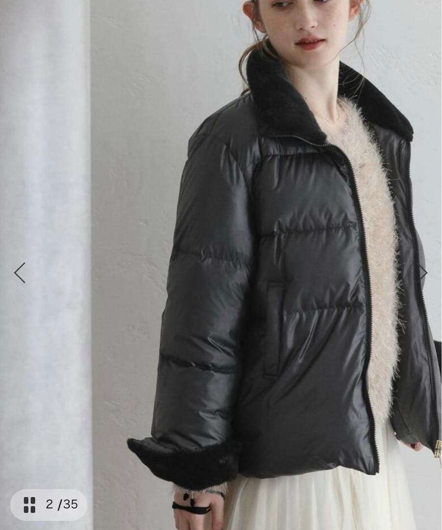 LaTotalite　ラトータリテ　ダウンコート　インナーファーダウン