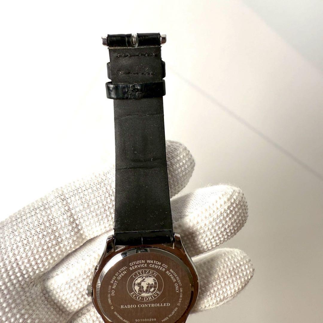 CITIZEN EXCEED シルバー/ブラック　エコドライブ　シチズン