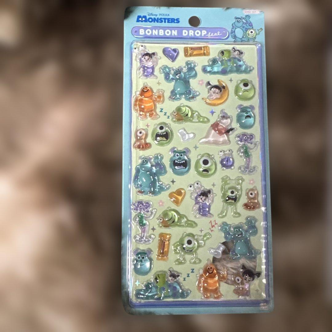 ボンボンドロップシール　ディズニー　4枚セット