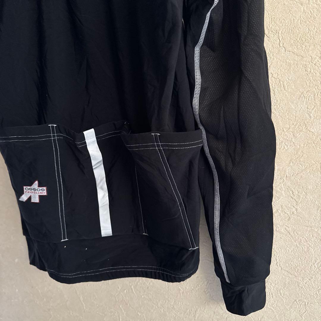 assos ウィンタージャケット サイクルジャケット スイス製 裏起毛 ブラック