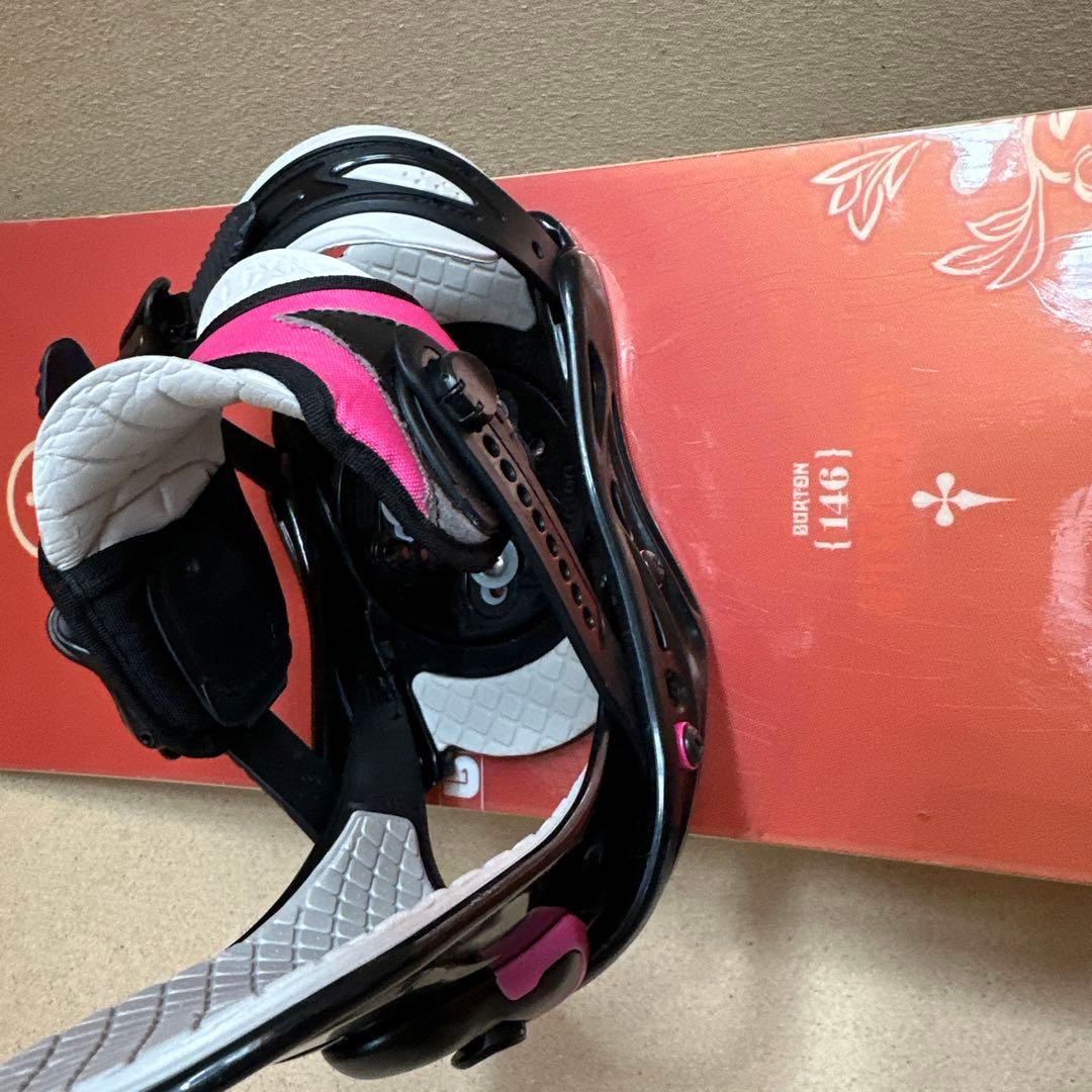 ＢＵＲＴＯＮ⭐︎スノーボード板&ビンディングセット　バートン　146cm