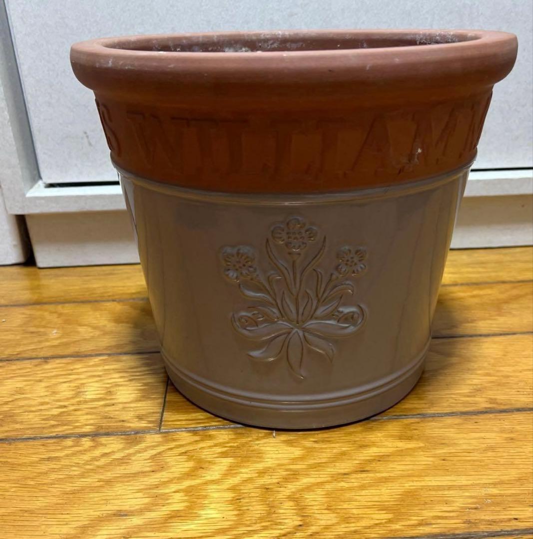 ウィリアム・モリス植木鉢