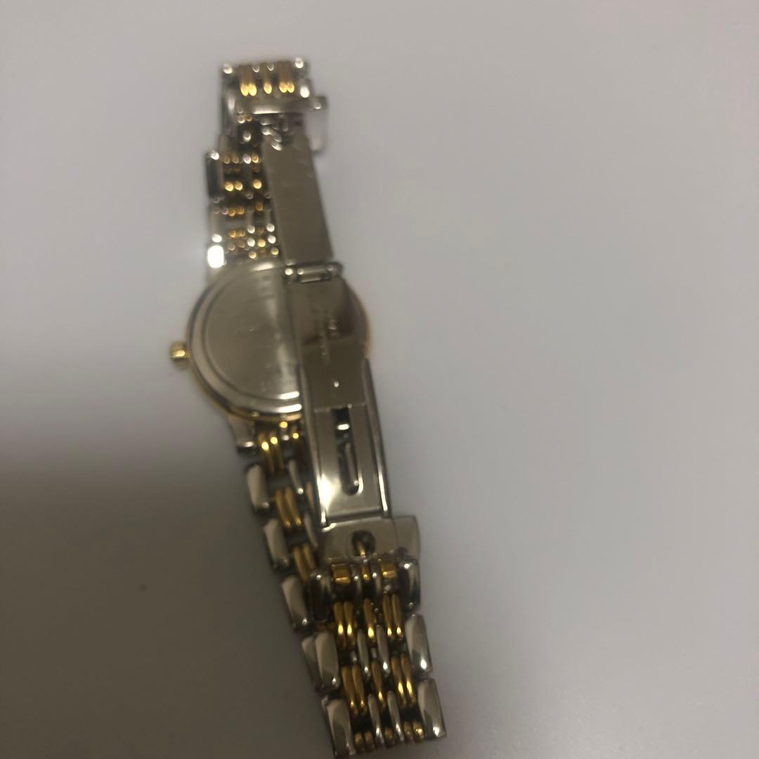 ロンジン グランドクラシック コンビ 腕時計 レディース ゴールド文字盤