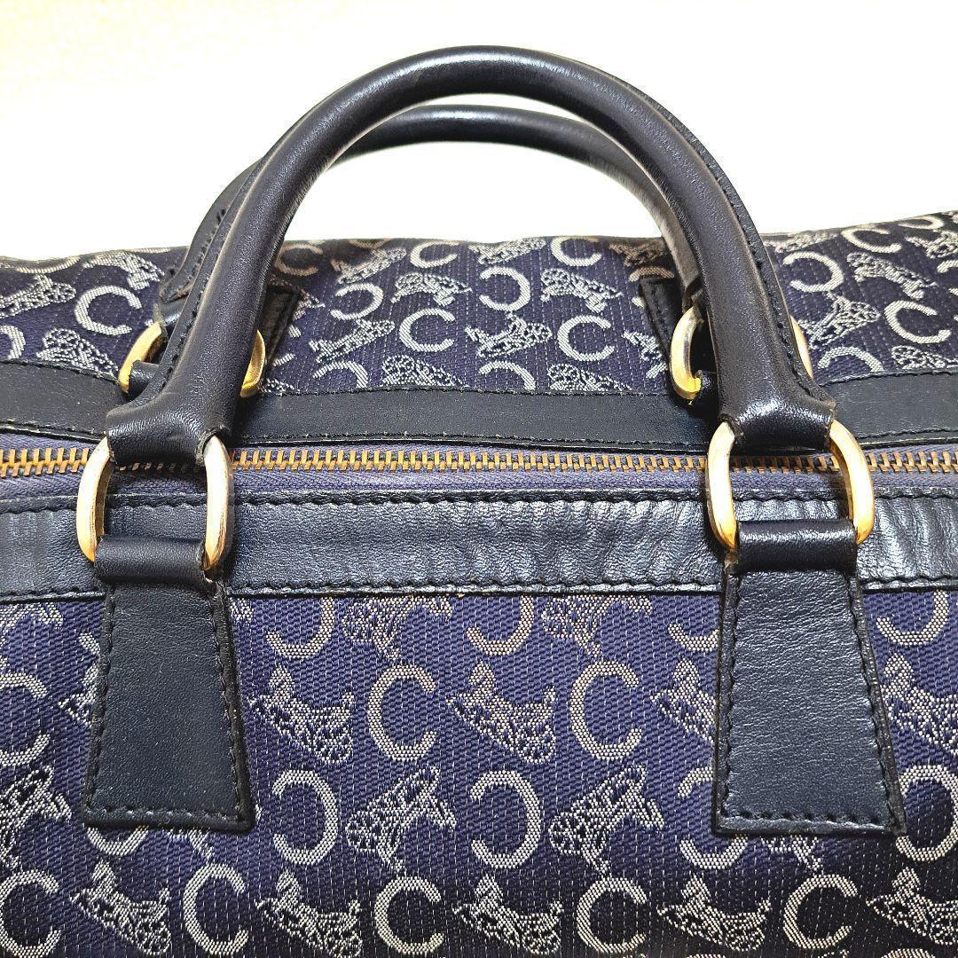 【美品】CELINEセリーヌボストンバッグマカダムハンドバッグヴィンテージ