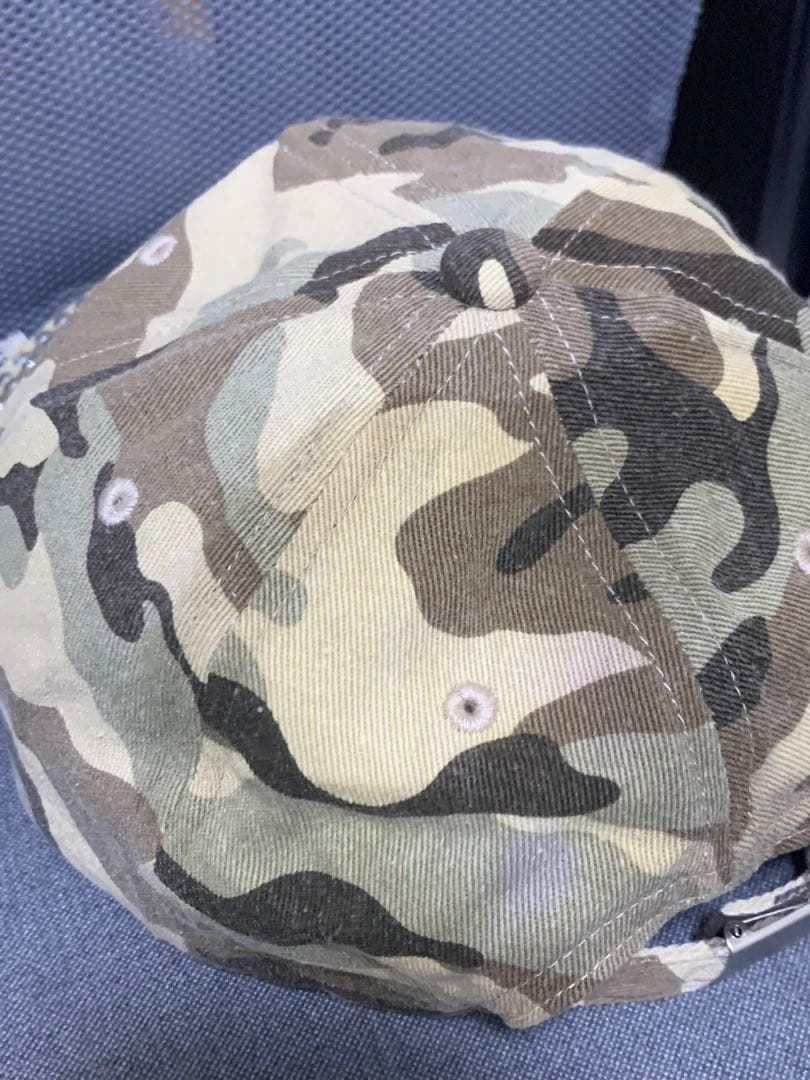 beeden BD STUDS DAMAGE CAP キャップ ベージュ