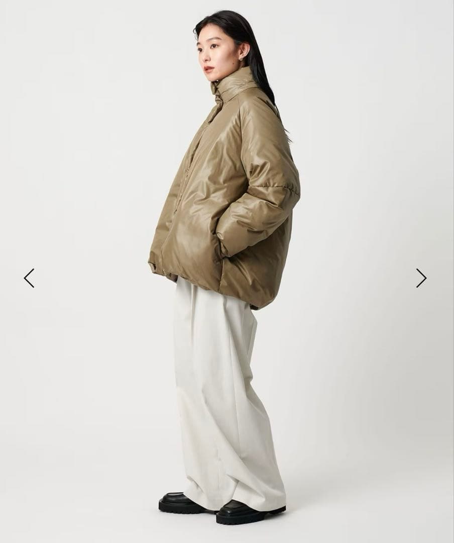 【クリーニング済】marw コクーンダウンジャケット