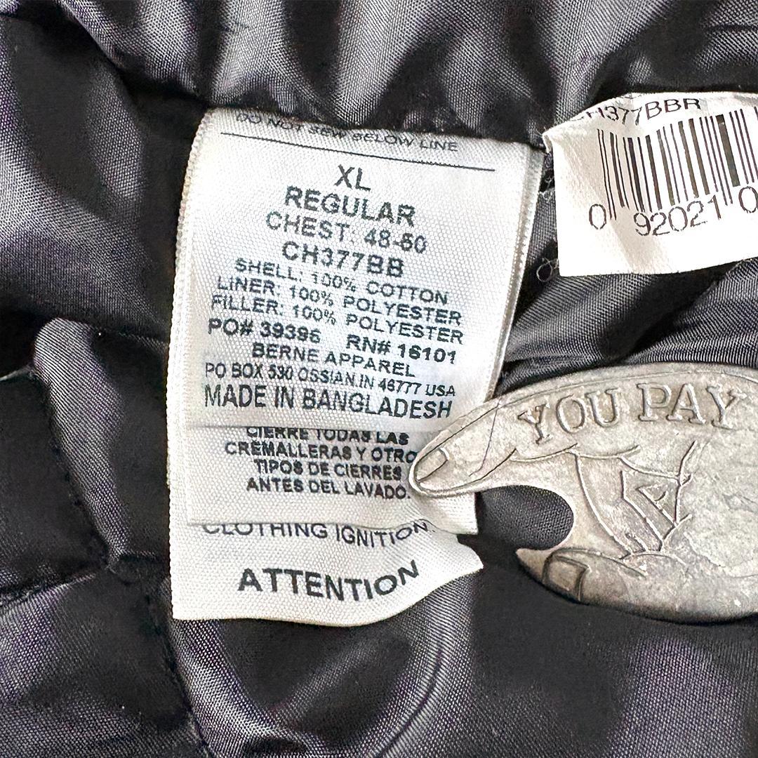 トラディショナルジャケット ブラウン XL ダックジャケット キルティング