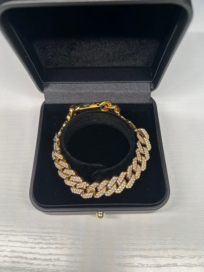 ナスティードッグゴールドブレスレット 専用ボックス付き