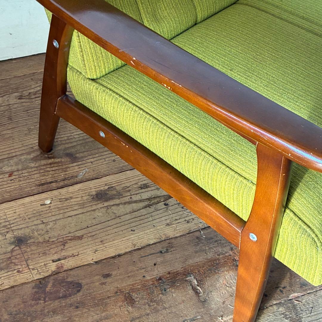 国産ヴィンテージ レトロ 1人掛けソファ ミッドセンチュリー ②