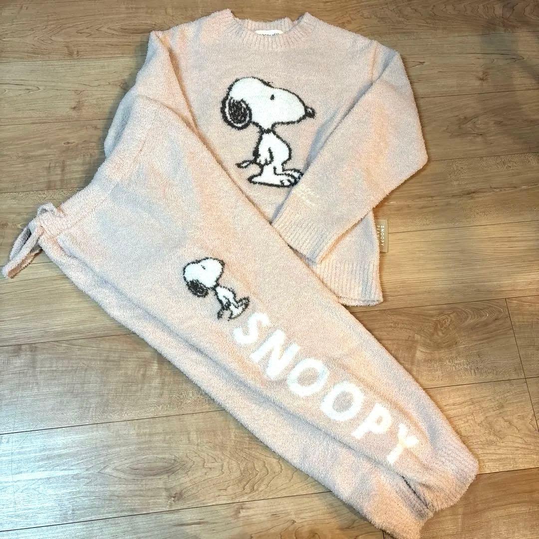 GELATO PIQUE スヌーピー ルームウェア上下セット Fサイズ　ピンク