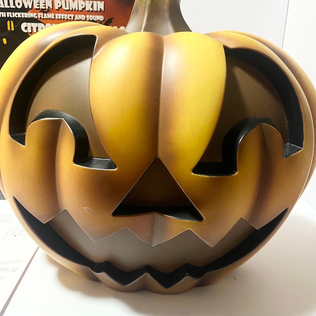 コストコ ジャックオーランタン ハロウィン かぼちゃ サウンド付き 置物 ライト