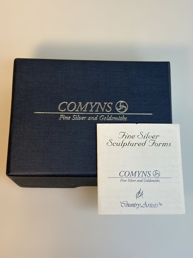 COMYNSの純銀製マウスの置物［レア物］