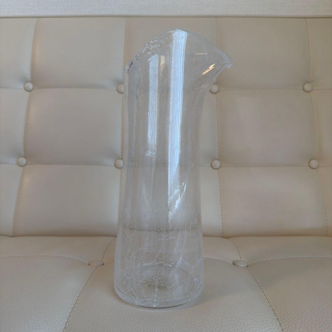 glass atelier えむに ガラス ピッチャー 氷シリーズ emuni