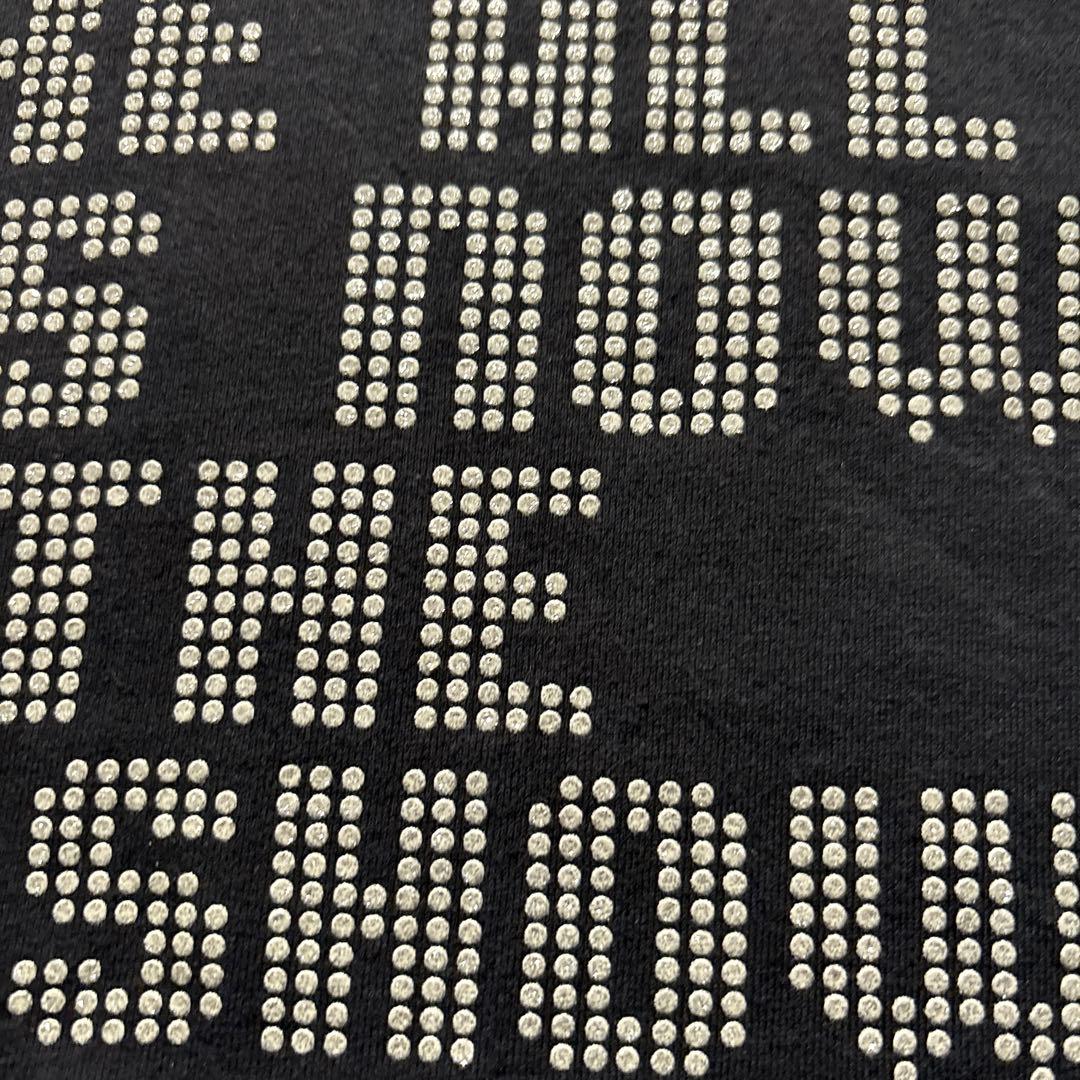 90s Marilyn manson winterland ラメ　ラグラン