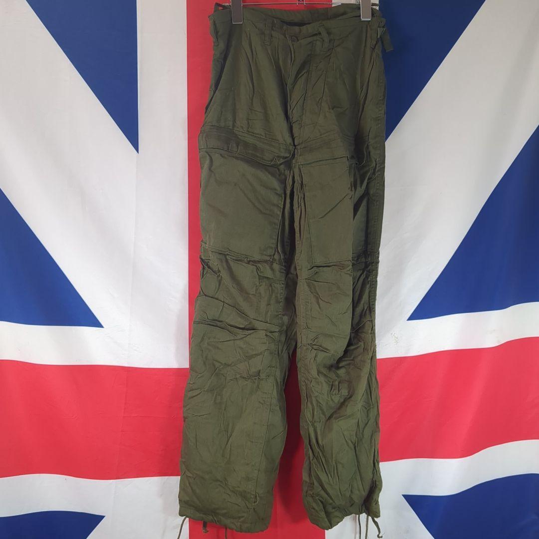 【実物希少】アメリカ軍1970年代ODケミカルスーツ上下セット(防寒）